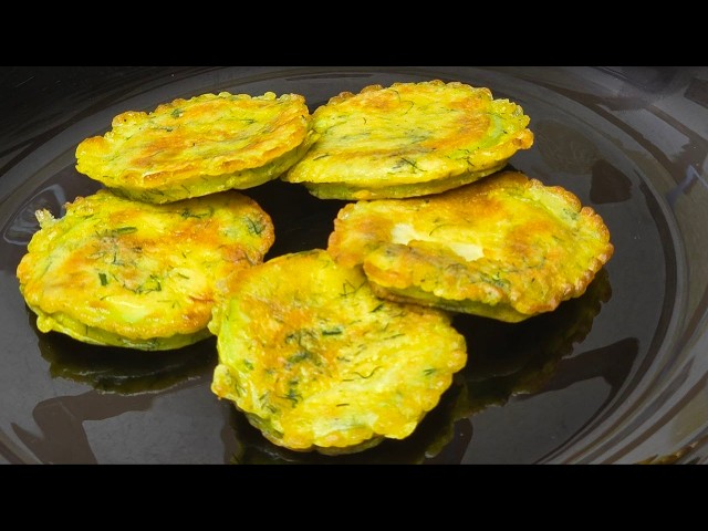 Zucchini is tastier than meat! I cook them so easy and tasty! Recipe in 10 minutes!