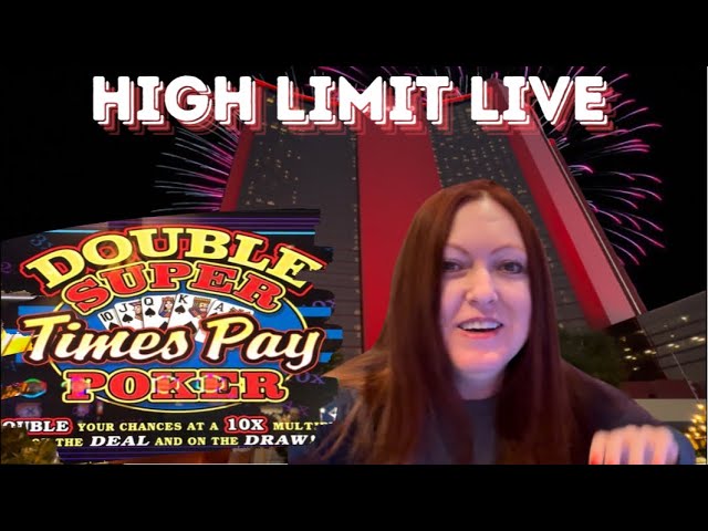 🔴 High Limit LIVE with Special Guests from Las Vegas! #videopoker,#highlimit,#casino,#gambling