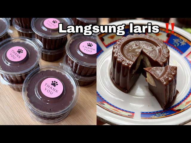 JANGAN KEBANYAKAN MIKIR LANGSUNG JUALAN AJA PASTI LAKU | Puding Coklat vla susu