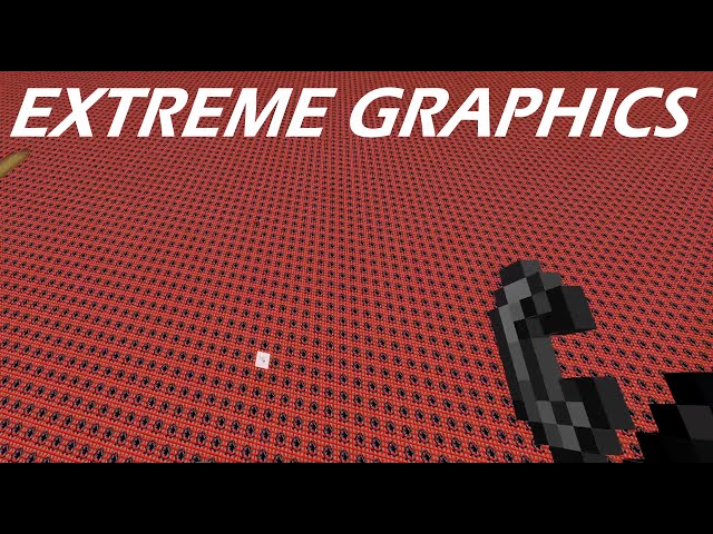 Exploding a superflat TNT world but my computer DOESN'T crash and burn 4k 60 fps