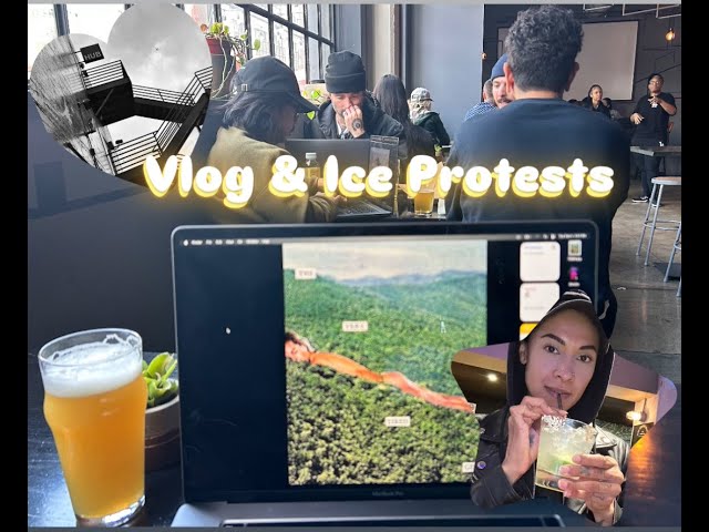 Vlog + Ice Protests