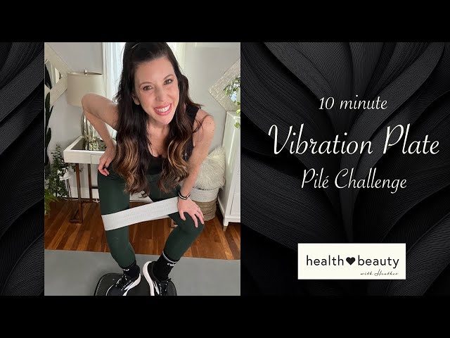 10 min. Plié Challenge on the Vibration Plate