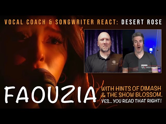 INCREDIBLE performance of FAOUZIA singing Desert Rose on Singer 2024!