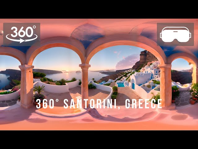 360 Travel By 365 Edits VR Trip of Santorini, Greece