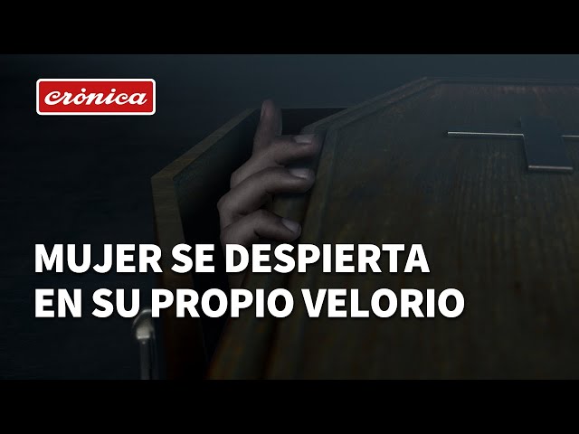 ¡Mujer despierta en medio de su propio velorio!