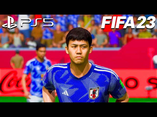 FIFA 23 PS5 | コスタリカ vs 日本 | カタール・ワールドカップ | 4K |【AI vs AI】