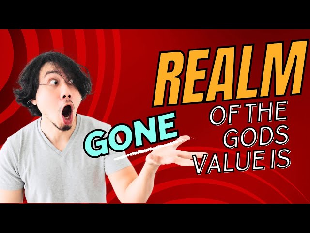 Dragon Ball Super Realm of the Gods Value is Gone