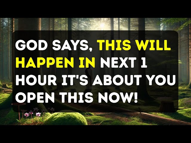 GOD SAYS:- This will Happen to you | God Message For You Today | Gods Message Now