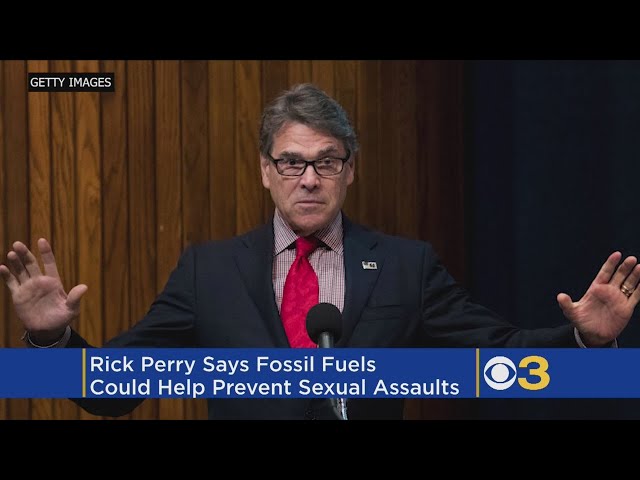 Report: Rick Perry Believes Fossil Fuels Could Help Prevent Sexual Assault