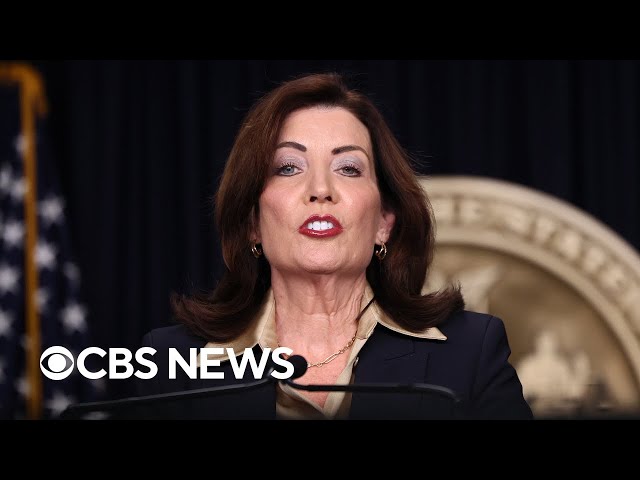 Gov. Kathy Hochul announces increased oversight on New York City Mayor Eric Adams | full video