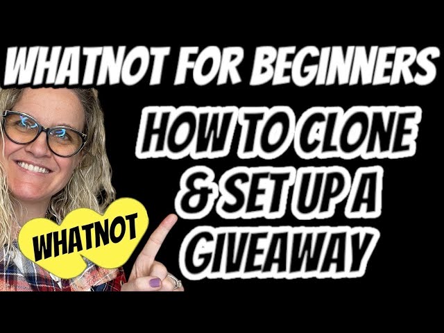 How to Clone your Whatnot Buy it Now items from Past show Giveaway Tutorial Whatnot for Beginners