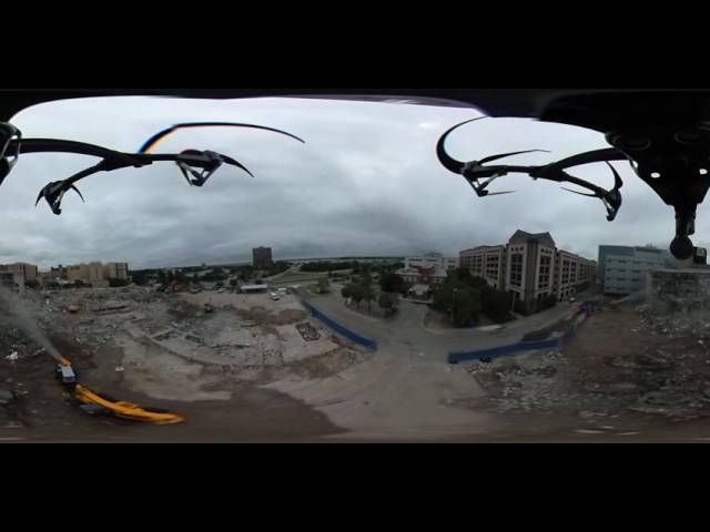 360 views of a construction site