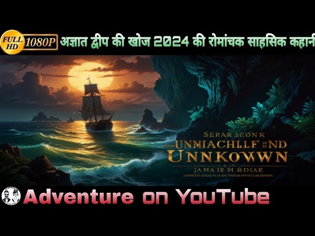 अज्ञात द्वीप की खोज | HD Adventure | New Story 2024 In Hindi