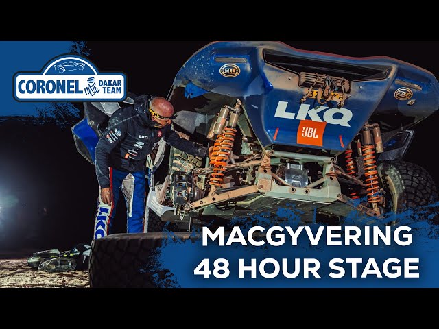 BIG PROBLEMS 🤯 AND MACGYVER IN THE 48-HOURS RALLY STAGE #DAKAR2025