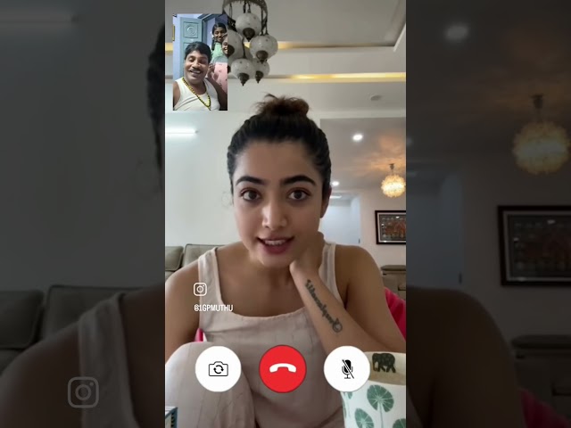 ஜிபி முத்து vs Rashmika video call #gpmuthutroll #gpmuthupaperid #gpmuthucomedy