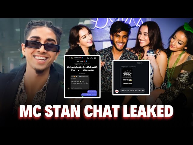 MC STAN CHAT LEAKED