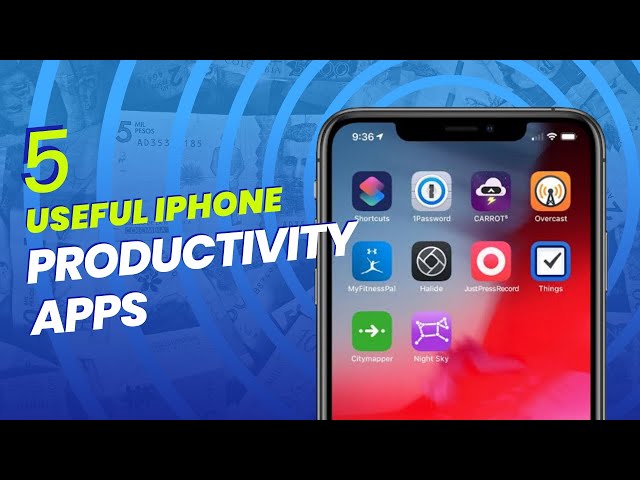 5 USEFUL iPhone Productivity Apps That'll Help You Get Things Done