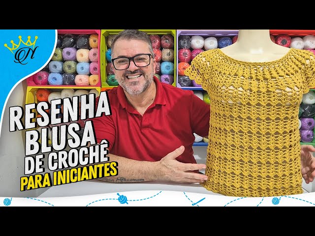 Review of Crochet Blouse for Beginners - Our next class - Prof. Neddy Ghusmam