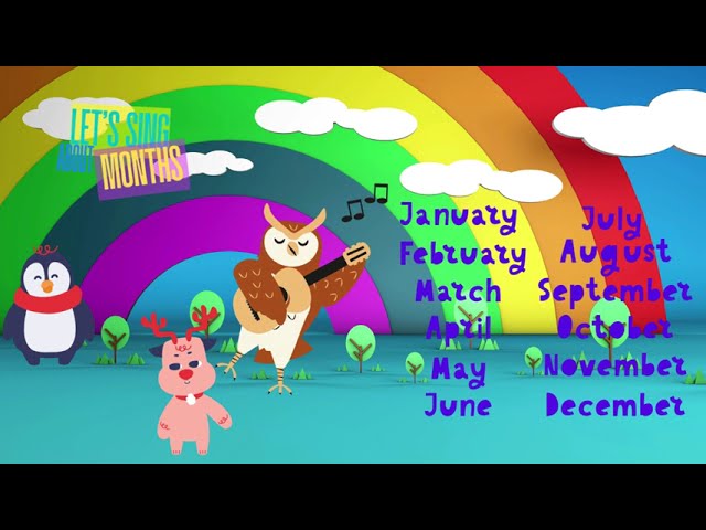 Months of years Song | Kids Toonz Rhymes & Kids Songs