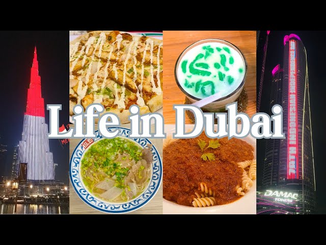 Life in Dubai - What I eat on Indonesian 🇮🇩 Independence Day|Pizza🍕Pasta🍝 Noodles🍜 Cendol🍹|