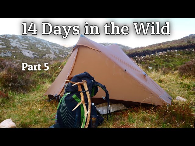 14 Days in the Wild - Solo Backpacking in the Scottish Highlands - Cape Wrath Trail Part 5