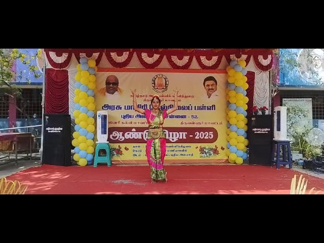 #yesterday our school annual day function#dance performance by Sri Ranjani#Sri Nattiyam