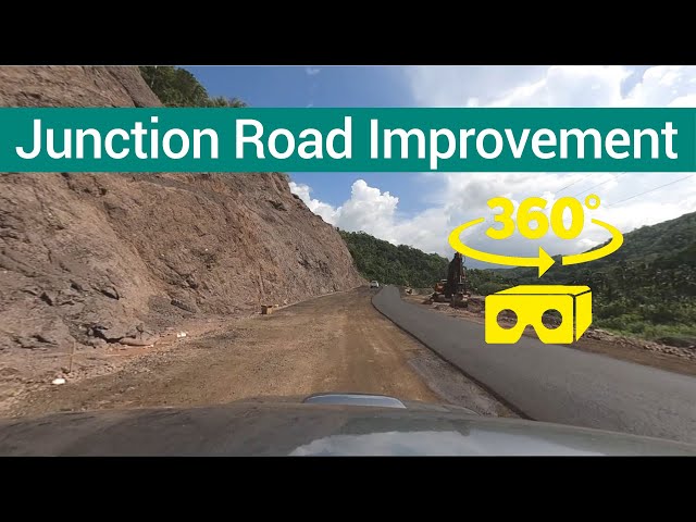 Junction Road Improvement Project (Agualta Vale to Broadgate) St Mary, Jamaica 360°