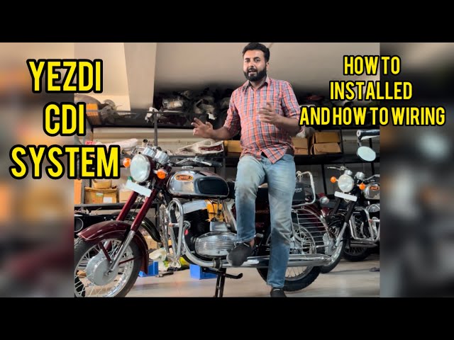 How to Convert Yezdi Jawa Point To CDI ?#Yezdipointtocdi #yezdirestoration