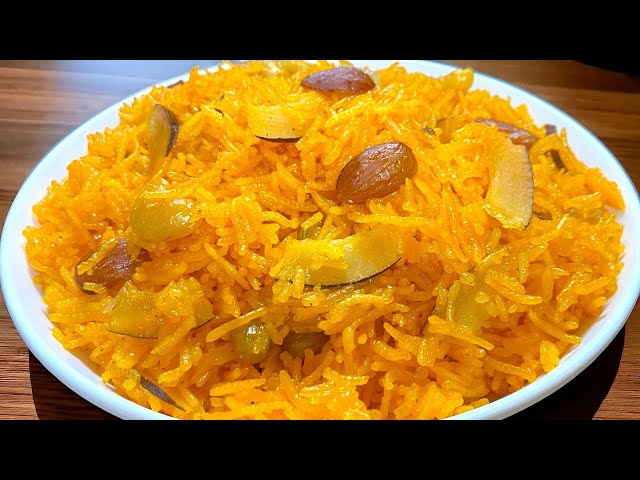 Cooker Vich Meethe Chawal Banaun Da Tarika | कुकर मैं बनाओ मीठे चावल | Meethe Chawal Recipe