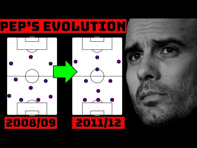 Guardiola's Tactical Evolution At Barcelona | How Pep's Tactics Changed At Barcelona |