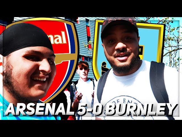 ARSENE WENGER THE FINALE!!! Arsenal 5-0 Burnley | FT Troopz & Vizeh | *EPIC MATCHDAY VLOG*