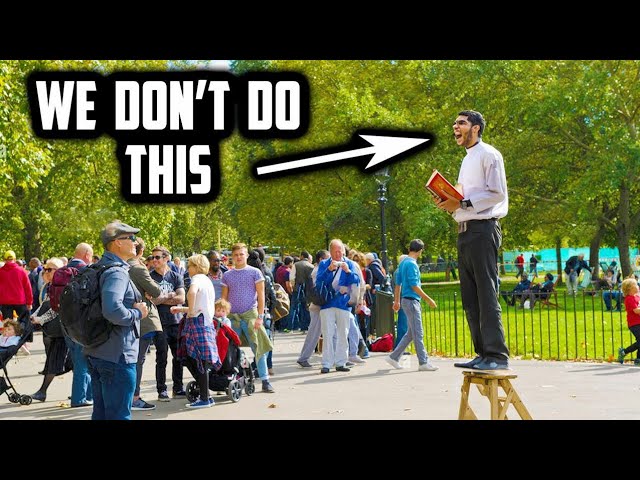 Shouting & Fighting about Sharia Law in London Parks is not Prophet Muhammad's ﷺ Way nor is it Dawah