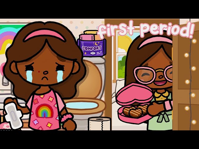 My Daughter STARTED HER FIRST PERIOD! *ROUTINE* 😭 || WITH VOICE🔊 || Toca Boca Roleplay #tocaboca