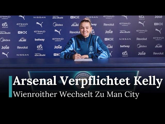 Arsenal Verpflichtet Englands Stürmerin Chloe Kelly Auf Leihbasis Von Man City | AD12