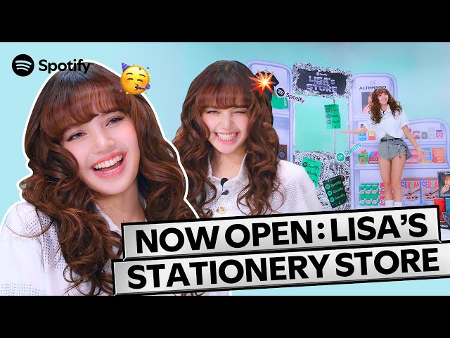 LISA struggles through Dalgona, Maak-Keb & more to get to her ALTER EGOㅣStationery Store