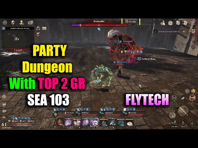 Night Crows Party Dungeon with TOP 2 GR SEA 103