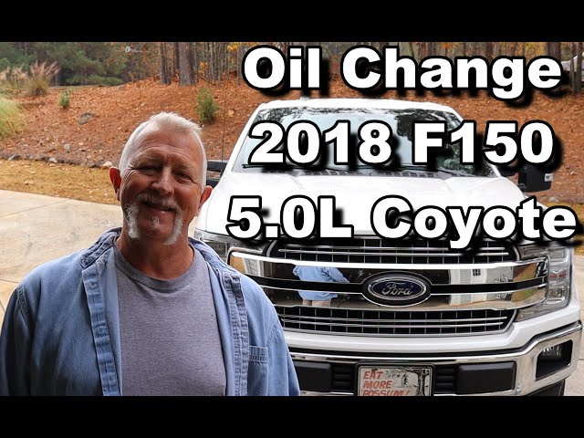 Ford F150 Oil Change 5.0L Coyote Engine