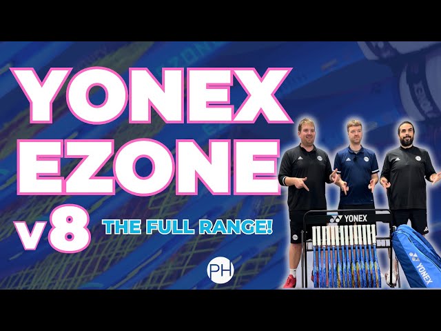 REVIEW: YONEX EZONE v8 | BRAND NEW | Full Range | Tennis Racket Review | PH Tennis