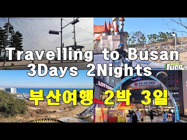 [VLOG] 3Days 2Nights of Busan Travelling, it was awesome! / Gwanganli Beach, Skyline Luge, ChinaTown