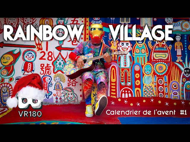 Rainbow Village : Le lieu le plus coloré de Taïwan ! 🎨🌈 | Calendrier de l’Avent #1