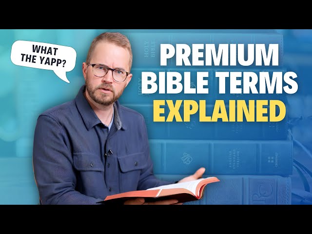 Premium Bible Terminology – Over 40 Terms Explained!