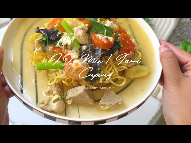 MENU MUSIM HUJAN - I Fu Mie / Tami Capcay Simple