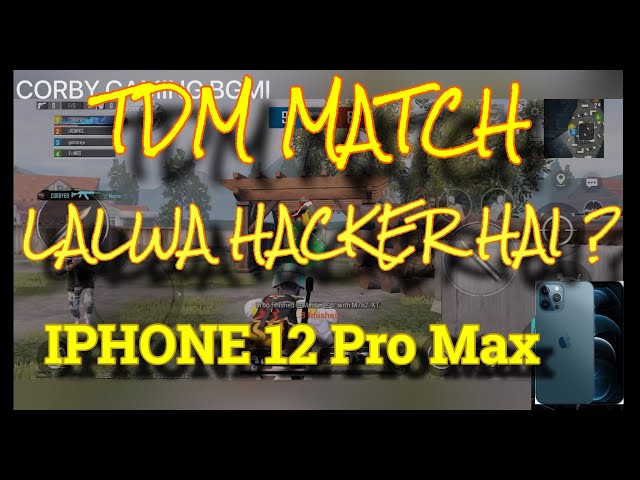 TDM Match | BGMI | CORBY GAMING BGMI | NEW VIDEO | Gameplay On IOS