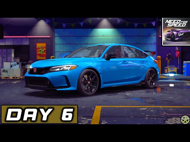 NFS No Limits | Day 6 - 2023 Honda Civic Type R | Crew Trials