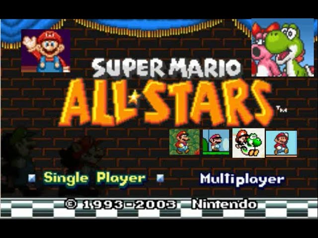 If Super Mario All-Stars existed for Gameboy Advance (30th anniversary of SMAS special) Nimaginendo