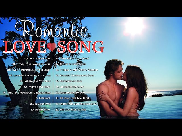 Old Love Songs 80's 90's - Westlife, Backstreet Boys, Boyzone - Romantic Love Songs Ever