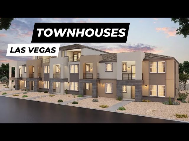 New Build Townhomes For Sale In South West Las Vegas | Las Vegas Real Estate