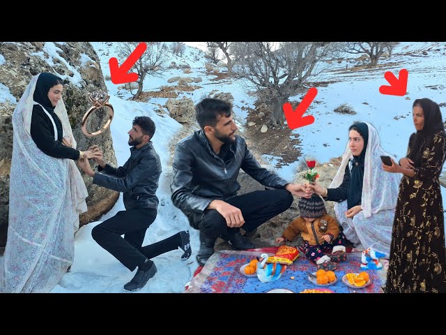 Wedding celebration in the heart of the mountain: Farzad's romantic surprise for Tayyaba