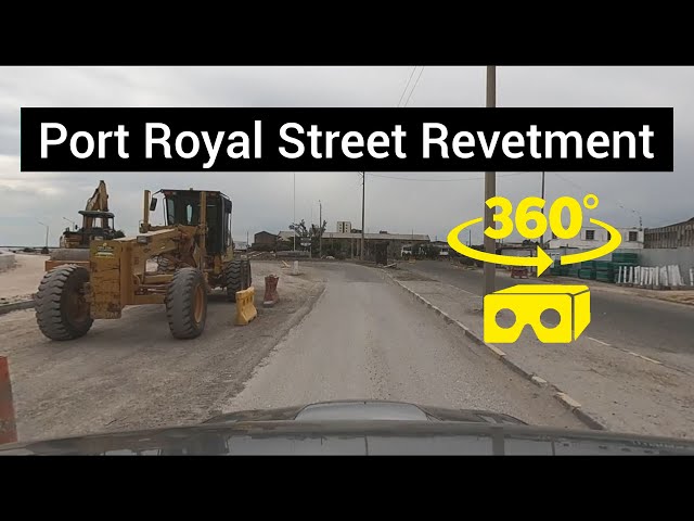 Port Royal Street Coastal Revetment Project, Jamaica 360°