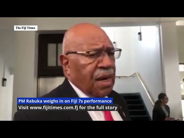 PM Rabuka weighs in on 7s performance